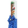 Lumanare botez, model Winnie The Pooh si prietenii, 30x7 cm, albastru electric, Recostore®, REC5002/12
