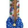 Lumanare botez, model Winnie The Pooh si prietenii, 30x7 cm, albastru electric, Recostore®, REC5002/12