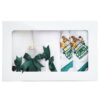 Set trusou complet pentru botez de Baieti, Verde, model Safari, Recostore®, REC2562