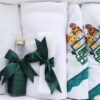 Set trusou complet pentru botez de Baieti, Verde, model Safari, Recostore®, REC2562