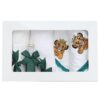 Set trusou si lumanare pentru botez, model Regele Leu, 8 piese, verde, Recostore®, REC2581 - imagine 3