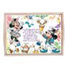 Set tava pentru taiere mot la baieti, model Mickey si Minnie, roz, 6 piese, 35x20 cm, Recostore®, REC1967/247