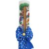 Trusou complet pentru botez de baieti, trusou brodat cu Winnie The Pooh, lumanare cu Winnie The Pooh, costum si pantofiori, albastru electric, 15 piese, Recostore®, REC2659 - imagine 11