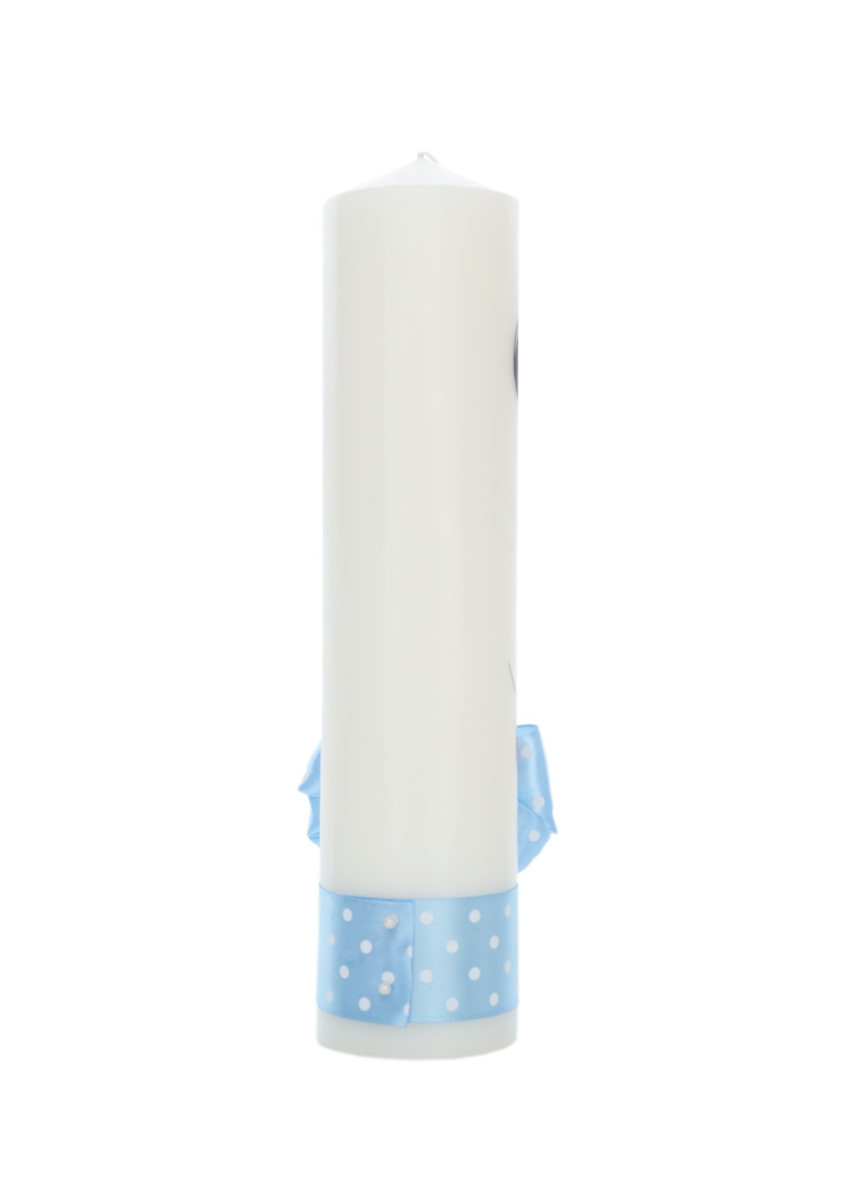 Trusou complet pentru botez de baieti personalizat cu Mickey Mouse, Trusou brodat, lumanare, costum si pantofiori, bleu-turcoaz, 15 piese, Recostore®, REC2670 - imagine 9