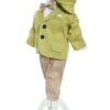 Trusou complet pentru botez de baieti personalizat cu Ursulet, lumanare cu Ursulet, costum si pantofiori, Verde, 14 piese, Recostore®, REC2750 - imagine 2