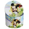 Trusou complet pentru botez de baieti personalizat cu Mickey Mouse, lumanare cu Mickey, costum si pantofiori, Turcoaz, 15 piese, Recostore®, REC2757 - imagine 11