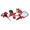 Tavita rotunda pentru taierea motului, dantela rosie, 6 piese, 30 cm, REC306 - imagine 2