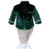 Costum Micul Print, verde-crem, pentru botez, 4 piese, camasa, sacou, pantaloni, palarie, pentru baieti, REC1151 - imagine 3