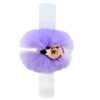 Set complet pentru botez, lumanare lila, rochie lila din tulle si satin, trusou brodat cu mesajul "Azi m-am crestinat" si pantofiori, 10 piese, REC993 - imagine 2