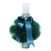 Set complet pentru botez, lumanare " Radacini si aripi de la parinti, dragoste si sustinere de la nasi", costum verde, trusou cu mesajul "Cu drag de la nasi" si pantofiori, 13 piese, REC891 - imagine 6