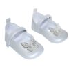 Set complet pentru botez, lumanare rosie cu buburuza aplicata, rochie alb-rosie din tulle si satin, trusou brodat cu buburuza si pantofiori, 12 piese, REC944 - imagine 2