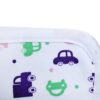 Pled din bumbac cu imprimeu pentru bebelusi, 70x70 cm, REC1224 - imagine 2