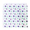 Pled din bumbac cu imprimeu pentru bebelusi, 70x70 cm, REC1224 - imagine 3