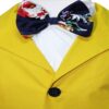 Costum galben pentru botez, 5 piese