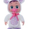 Bebelus interactiv cu suzeta si costum iepuras, plange, merge si canta, dimensiune 32 cm, REC2991 - imagine 2
