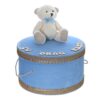 Cutie catifea transport trusou bleu cu Ursulet, Recostore®, REC3003 - imagine 5