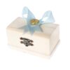 Cutiuta cufar pentru prima suvita, handmade, bleu,10x5x5 cm, Recostore, REC1808 - imagine 3
