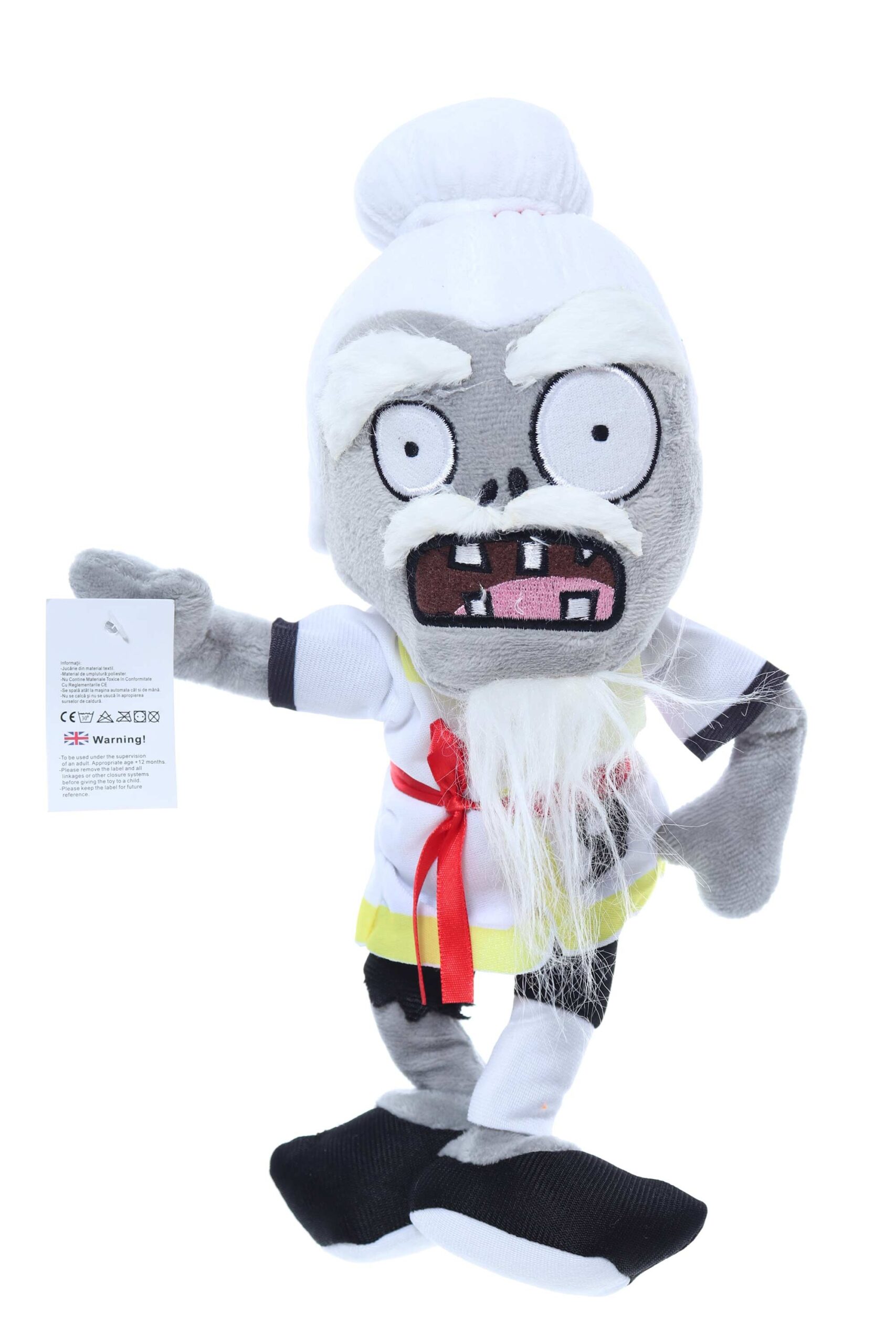 Jucarie de plus, Zombie vs plants, Recostore®, 30 cm, REC2390 - imagine 4