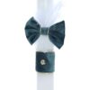 Lumanare pentru botez de baieti, Micul print, Verde smarald, 35x6 cm, Recostore®, REC2286 - imagine 4