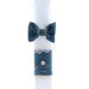 Lumanare pentru botez de baieti, Micul Printisor, Turcoaz, 35x6 cm, REC2433 - imagine 4