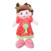 Papusa de plus cu rugaciune, "Ingerasul", 38 cm, corai, Recostore, REC2093 - imagine 4