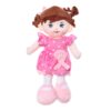 Papusa de plus cu rugaciune, "Tatal Nostru", 38 cm, roz, Recostore, REC2087 - imagine 4
