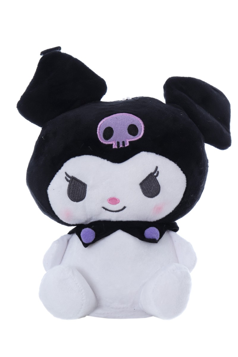 Set 3 jucarii de plus pisica Kuromi, dimensiune 25 cm, REC2999 - imagine 5