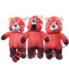 Set 3 jucarii de plus, Red Panda, 25 cm, Recostore, REC2079 - imagine 5