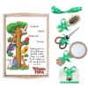 Set tava pentru taiere mot la baieti, model cu Winnie The Pooh, verde, 6 piese, 35x20 cm, Recostore®, REC1967/185 - imagine 4