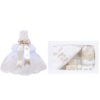 Set trusou si lumanare pentru botez, "Cu mult drag de la nasi", ivoire, 8 piese, Recostore, REC1823 - imagine 7