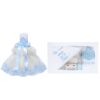 Set trusou si lumanare pentru botez de baieti, "Cu mult drag de la nasi", bleu, 8 piese, Recostore, REC1824 - imagine 7