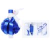Set trusou si lumanare pentru botez de fete,"cu drag de la nasi", albastru electric, 8 piese, Recostore, REC1818 - imagine 7