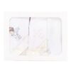Trusou botez cu ingeras, alb-ivoire, mesaj „De azi sunt crestin” imprimat, 6 piese, Recostore, REC1732 - imagine 5