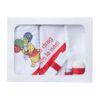 Trusou imprimat cu Winnie The Pooh pentru botez, 6 piese, rosu, Recostore®, REC2220 - imagine 5