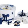Rochita cu rijelina de culoare ivoire si aplicatii in talie pentru botez de fete, 2 piese, Recostore®, REC2528 - imagine 6