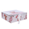 Trusou pentru botez de fete, 8 piese, Model cu Ursulet, roz pudrat, Recostore®, REC3080 - imagine 3