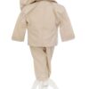 Trusou botez baieti, complet echipat, model ingeras Andrew, Crem, REC3123 - imagine 4