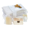 Set complet pentru botez baieti, culoare Crem, model Simba, Stefan, Recostore®, REC3120 - imagine 7