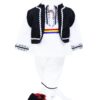 Trusou botez baieti, model traditional, culoare alb-negru, Trusou, Costum popular Ardelenesc si Lumanare, REC3255 - imagine 3