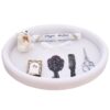 Tavita mot pentru aniversare un an, catifea alba, 8 piese, 43x32 cm, Recostore®, REC5011/6