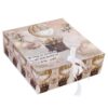 Trusou cu ursulet pentru botez, 8 piese, ivoire, REC3275 - imagine 2