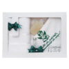 Set lumanare si trusou, model ingeras, verde, 8 piese, Recostore®, REC5013/5 - imagine 2
