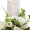 Set trusou botez cu lebada roz pudrat, lumanare si trusou, 8 piese, REC5013/17 - imagine 6