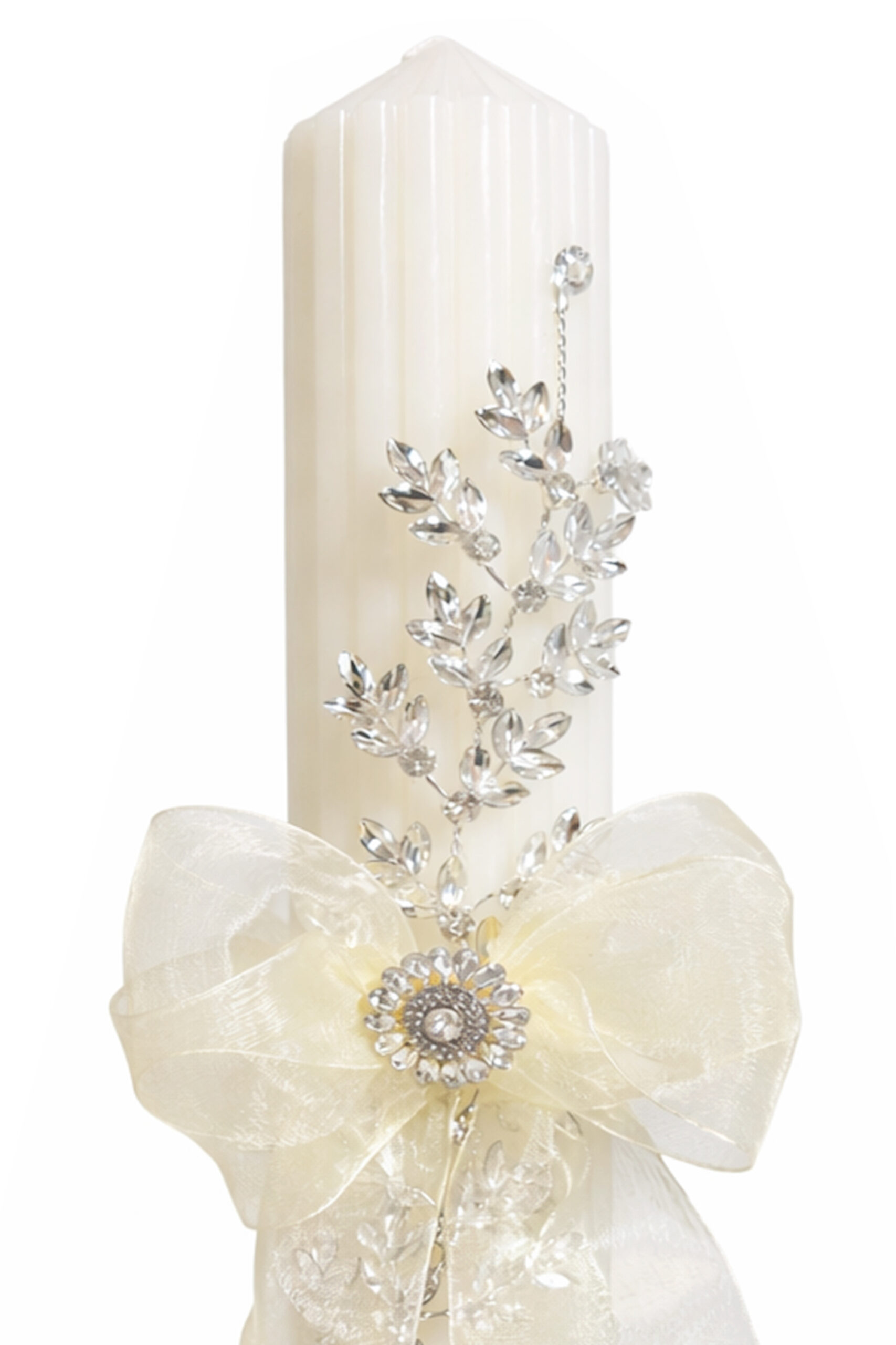 Lumanare botez cu accesoriu deosebit, 35x6 cm, Recostore®, REC5001/52 - imagine 2