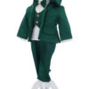 Trusou elegant pentru botez baietel, verde, 16 piese, Recostore®, REC3383 - imagine 4