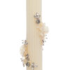 Set trusou botez fetita, ivoire, 13 piese, Recostore®, REC3397 - imagine 8