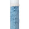 Lumanare botez cu ursulet brodat, bleu, 30x7 cm, REC5002/47 - imagine 2