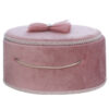 Trusou cu lebada pentru botez fetita, 9 piese, roz pudrat, Recostore®, REC3425 - imagine 2