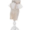Costum crem de vara pentru botez, 4 piese, REC3470 - imagine 3