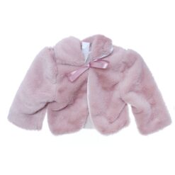 Blanita roz pudrat pentru botez fetite, REC3360